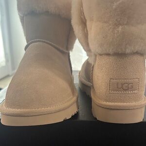 UGG Classic Beige Sheepskin Boots